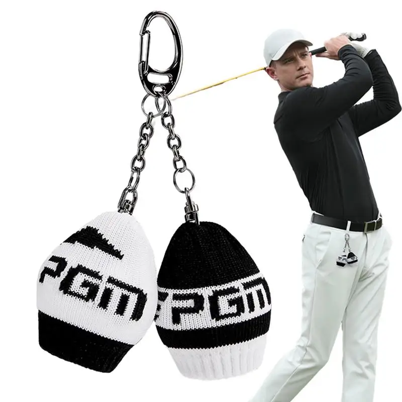 Golf Ball Pouch Keychain Storage Bag For Golf Ball Portable Storage Pouch For Men Women Cute Golf Ball Holder For Driving Range