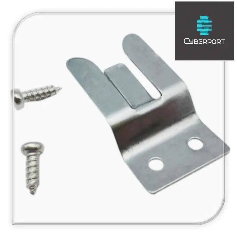 24-Hour Delivery 10X Metal MIC HOLDER / Clip - Screw In For CB / Ham Radio - MH2