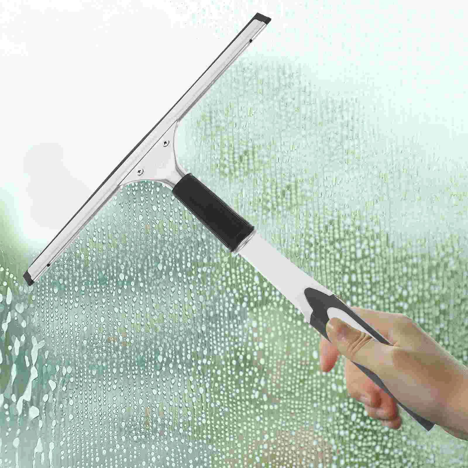 Washing Squeegee Head Replacement Windshield Wipers Window Washer Cleaning Squeegee Accessory with Detachable Sleeve