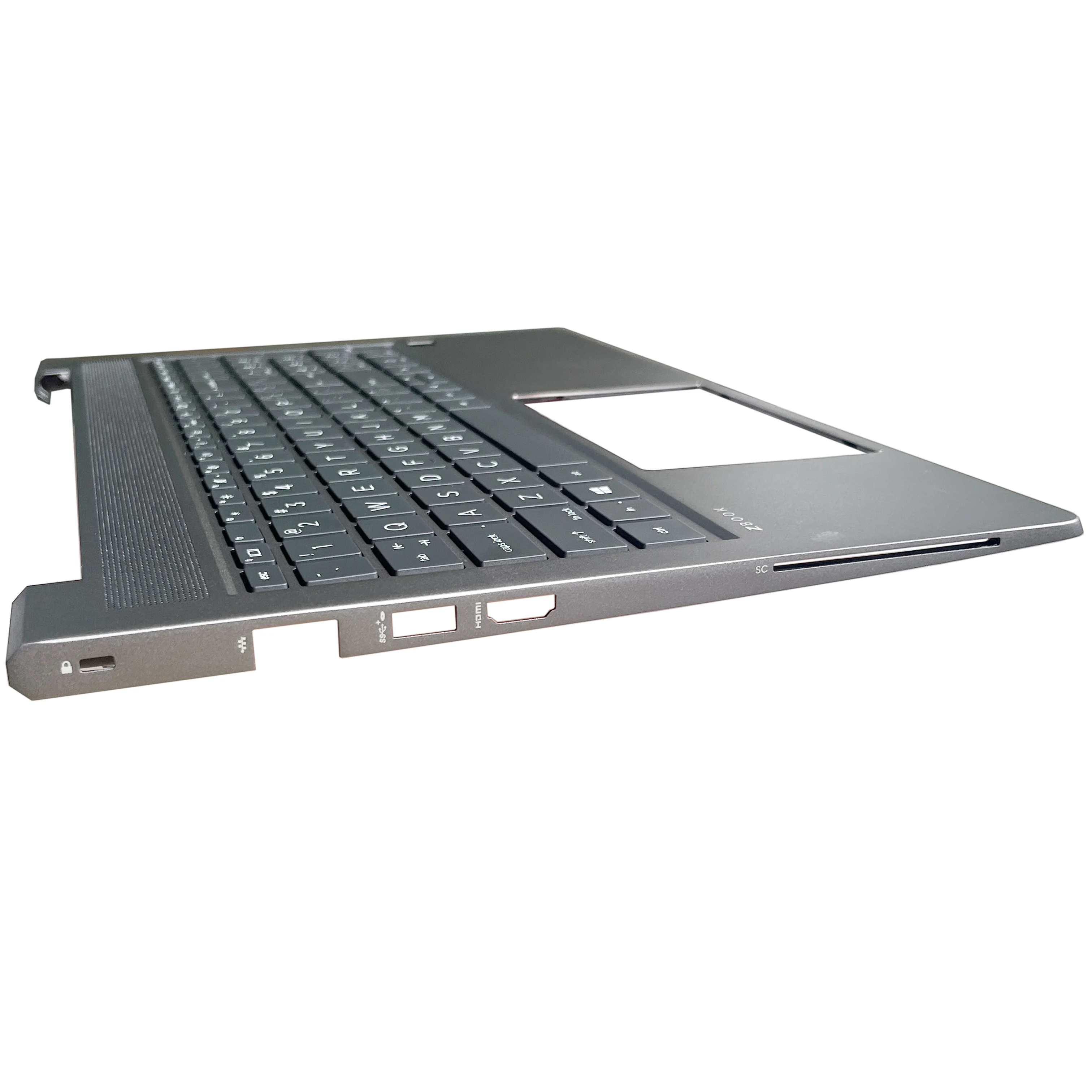 Imagem -04 - Teclado Original dos Eua para hp Laptop Laptop Palmrest Tampa Superior Top Case com Substituição Retroiluminada g9 15 g9 N06914001 N06912-001