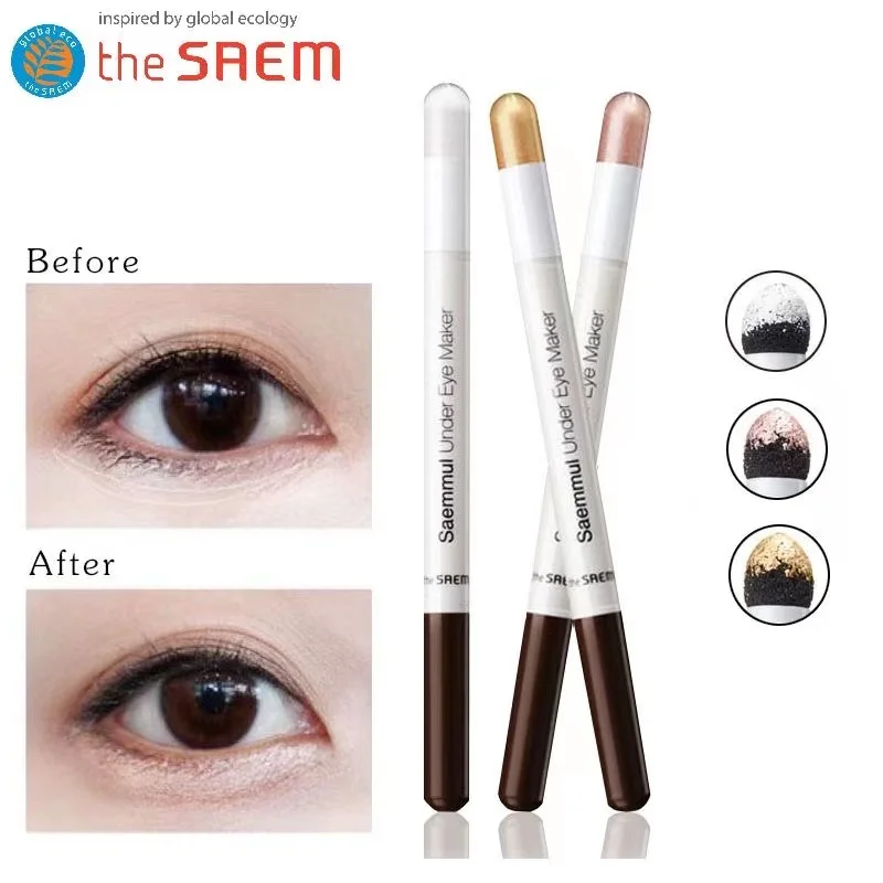 the SAEM Saemmul Under Eye Maker 0.5g+0.2g Waterproof Long Lasting Liner Easy to Wear Eyes Makeup Cosmetics Tools