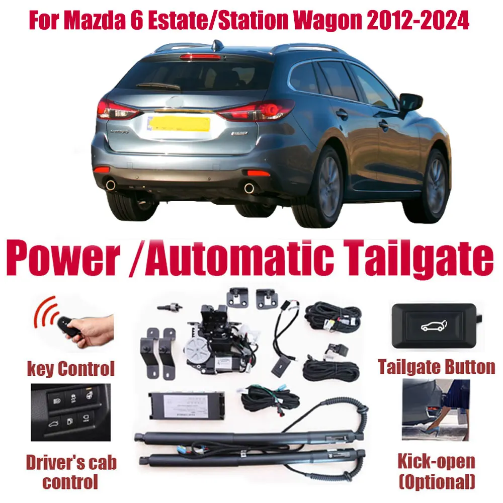 

For Mazda 6 Estate/Station Wagon 2012-2024 Car Automatic Lifting kit Opening Trunk Intelligent Electric Lift Tailgate