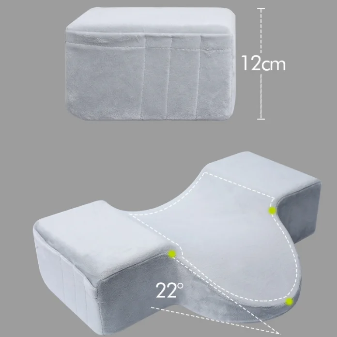 detachable u-shaped lash extension pillow for beauty salon memory foam lash pillow with neck support