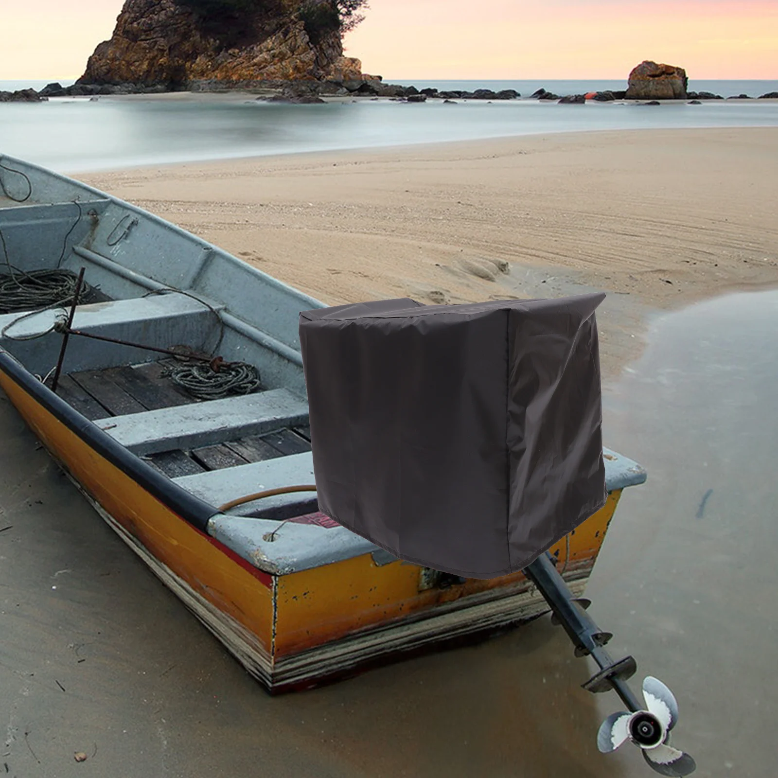 

Oxford Cloth Kayak Motor Cover Water Dust Sun Snow Resistant Protective for Canoe Fishing Boat Outboard Engine Outdoor Accessory