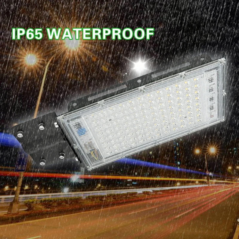 Imagem -04 - Holofote Led para Áreas Externas à Prova Dágua para Iluminação de Jardim Estrada e Rua 100w 220v240v