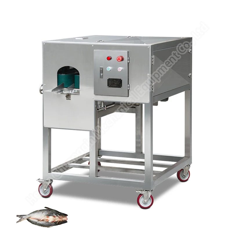 Cleaning Seafood Processing Equipment Fish Viscera Gutting Machine