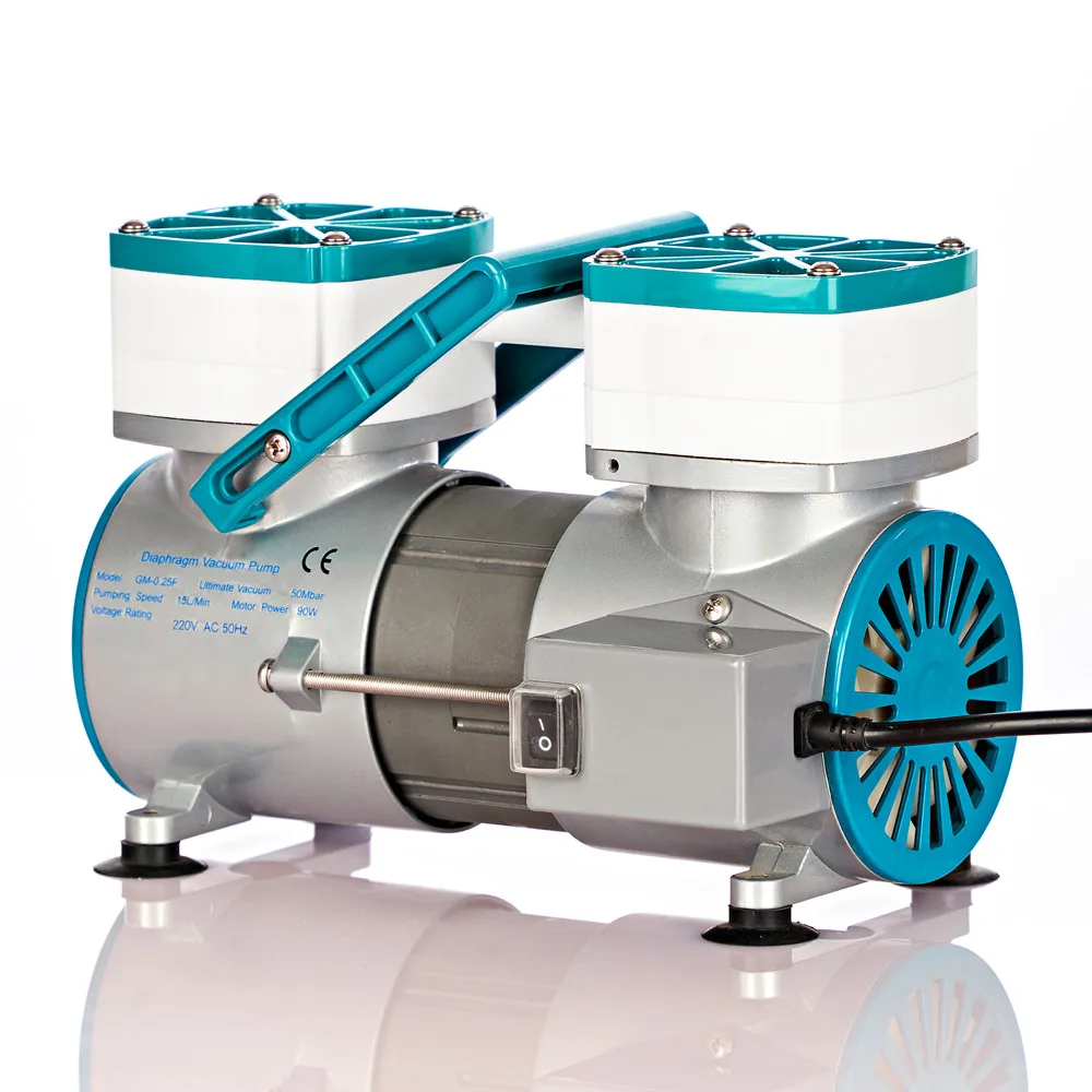 Factory Supply Coated Diaphragm Vacuum Pump with Low Pressure for Laboratory and Industry