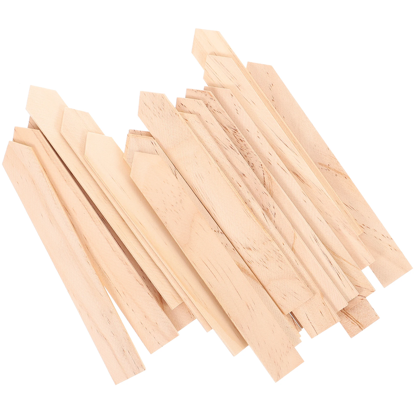 

20pcs Plant Labels Wooden Markers for Blank Plant Label Tags Flower Beds Reusable Tags Easy Insert Durable Bamboo Blank