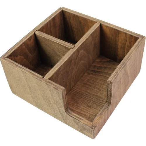 Elsanat Multi-Purpose Wood Compartment Organizer