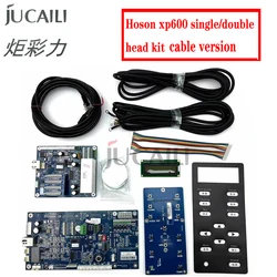 JCL Hoson xp600 Head Cable Version Board Kit for Epson XP600 Printhead Single/Double Heads Board for Eco Solvent Printer