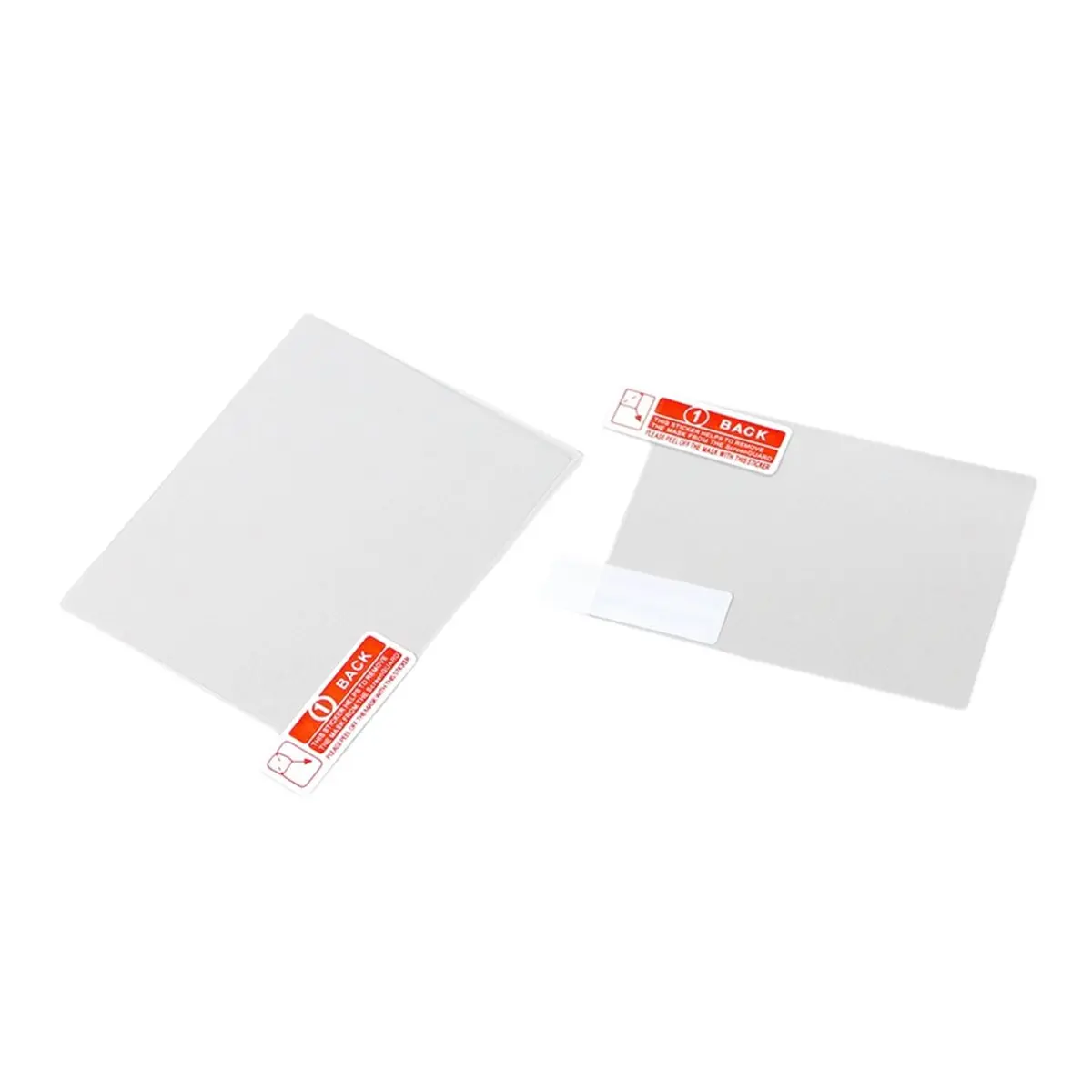 SWXF 4PCS for Screen Protector Top Bottom Tempered Glass Film Clear PET Protective Film