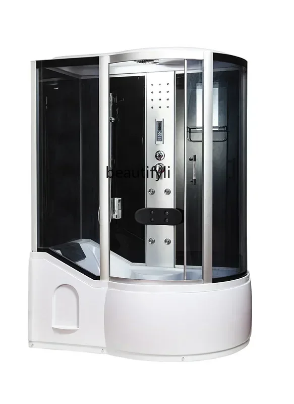 smt7486 غرفة استحمام ss جديدة، غرفة حمام متكاملة، حمام، حوض استحمام، ركوب الأمواج، ساونا، غرفة حمام بخارية، فصل رطب وجاف ss 74