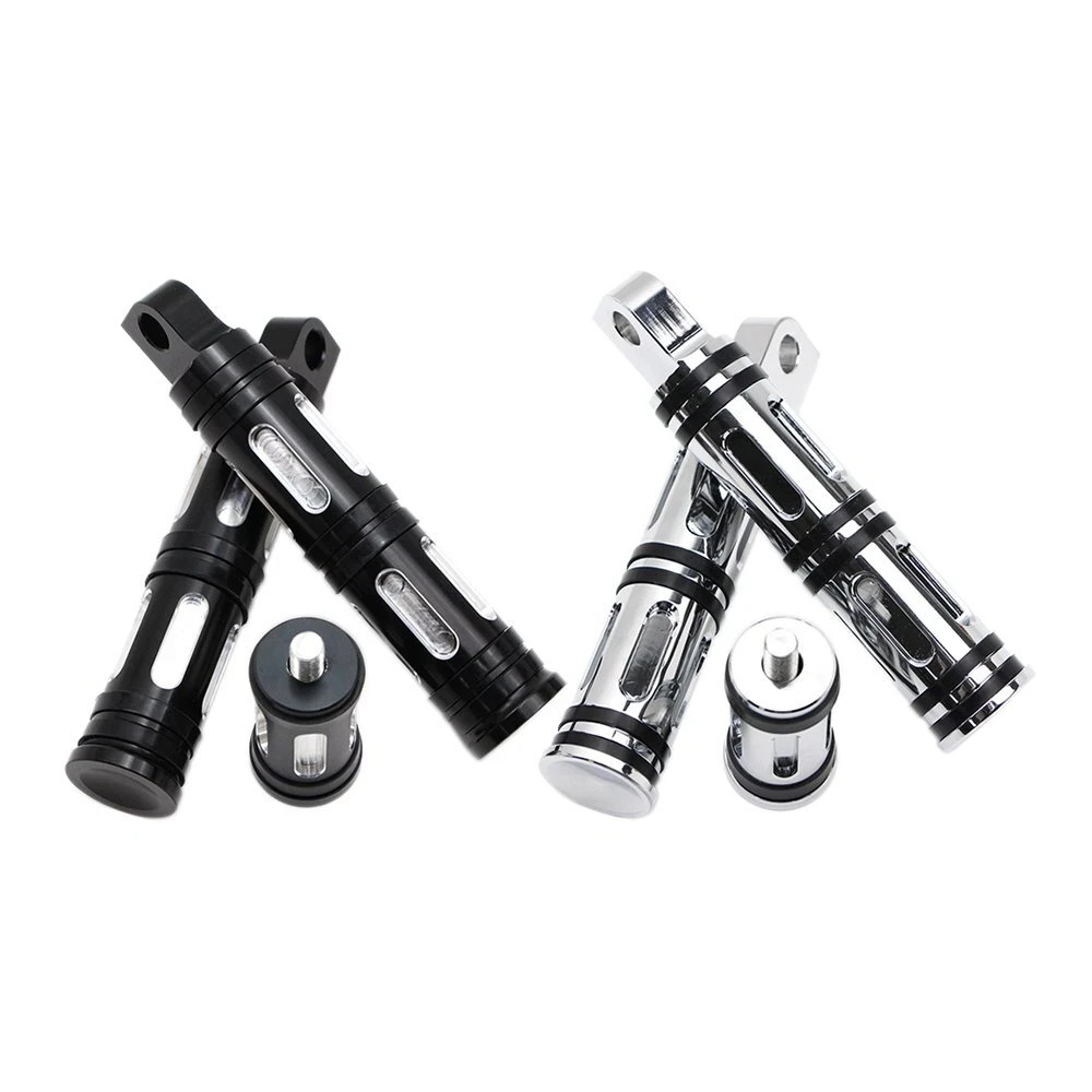 Motorcycle Foot Pegs Slim Design  Foot Pegs Shifter Pedal Peg Black Motorcycle Pedal Pegs For  Touring Motorcycle