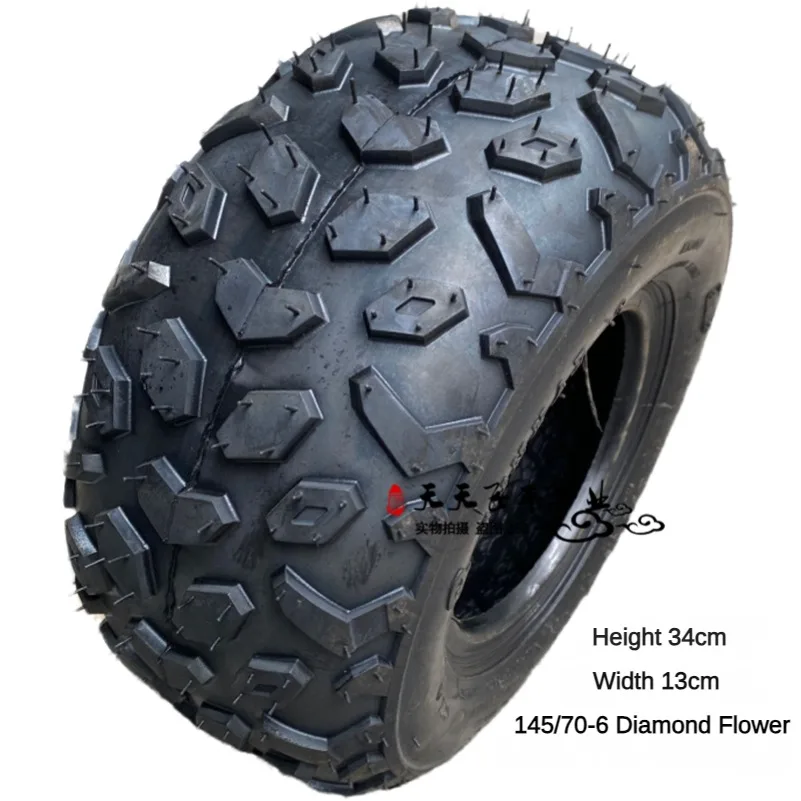 6 Inch Wheel 145/70-6 13X5.00-6 Tubeless tire Fit For 50cc 70cc 110cc Small ATV Quad Bike snowplow lawn mower vacuum Tyre Wheels