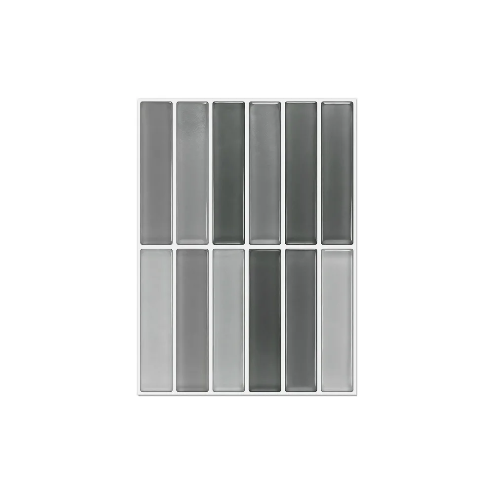 Thickened Waterproof Vinyl Decals for Kitchen Bathroom Decor with PET and PE Layers HD Pattern and Grease Resistant