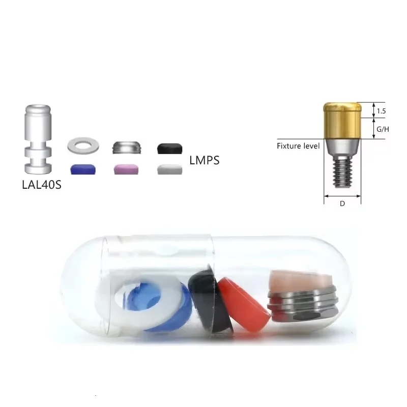OSSTEM LOCATOR Abutment Female Caps Ball Type Replacement Pick Up Driver Kit Implant Prosthesis Lab Components