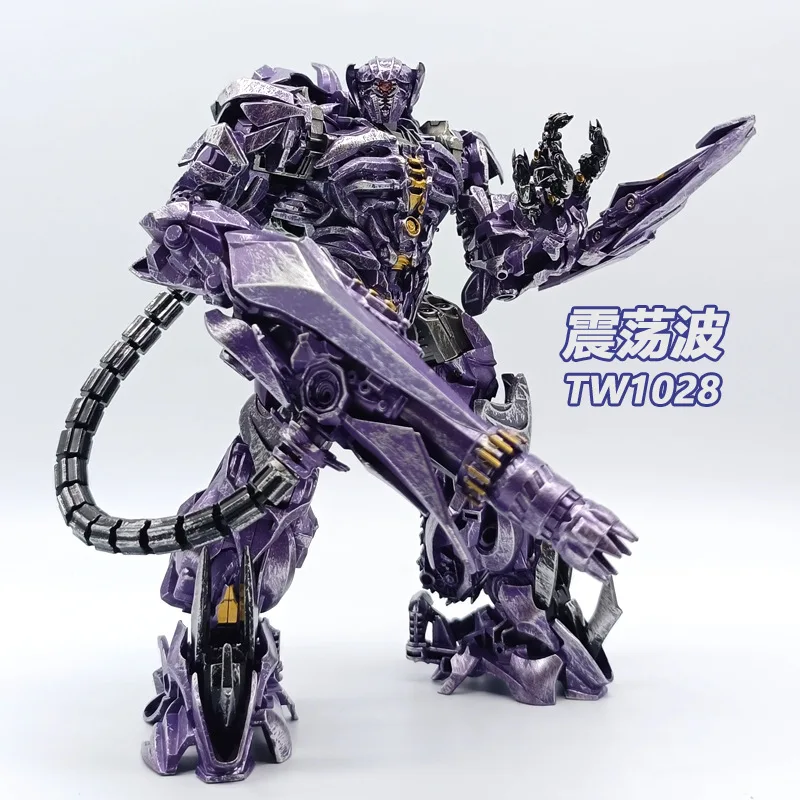 Shockwave legeringsfiguur Baiwei TW1028 transformeerbaar model speelgoedfilmversie variabele robot