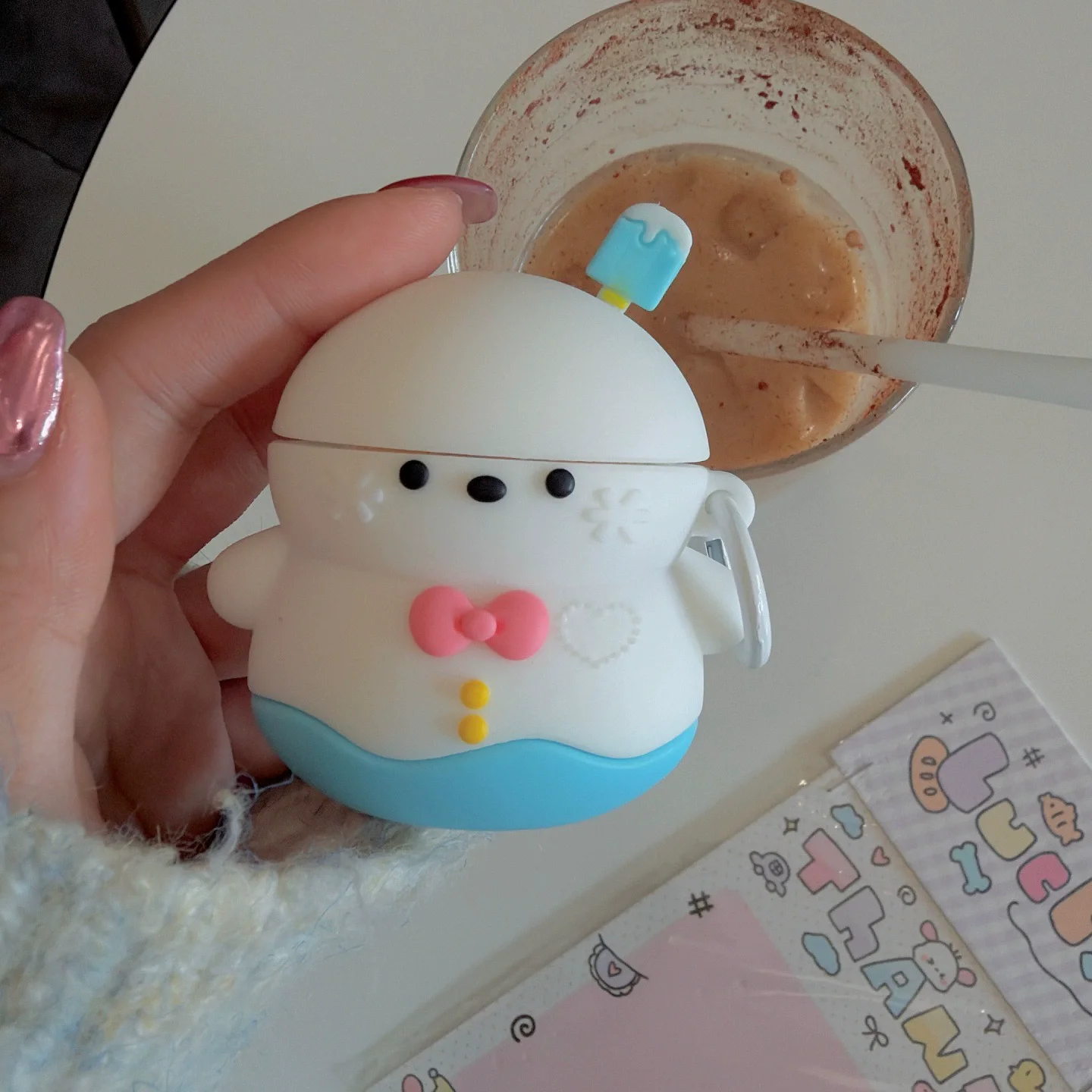 Love and Deepspace Cosplay Caleb two-dimensional Silicone Earphone Protective Case Earphone Case for AirPods Pro 2 AirPods 4 3