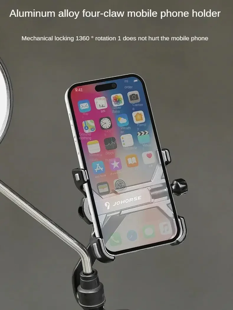 AliExpress NONE Bicycle Mobile Phone Stand Anti Fall and Safe Riding Motorcycle Navigation Stand Outdoor Cycling Phone Holder Secure Firmly