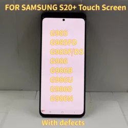 6.7'' AMOLED For Samsung Galaxy S20 Plus LCD Display For Samsung S20+ G985F/DS G986B Display LCD Touch Screen With Burn shadow