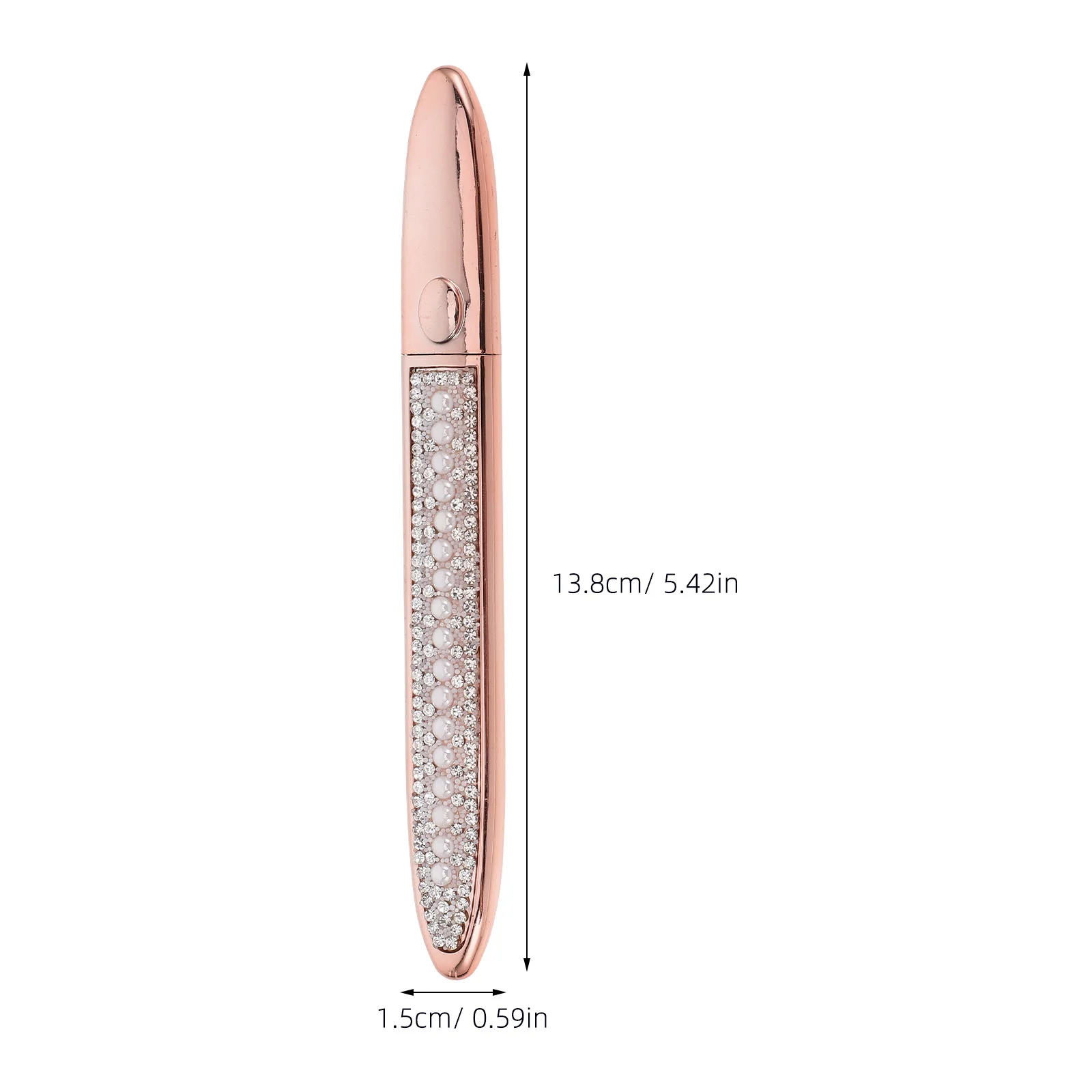 Stylo Eyeliner liquide à paillettes de diamant, longue durée, pointe Fine sans floraison, outil de maquillage auto-adhésif pour femmes