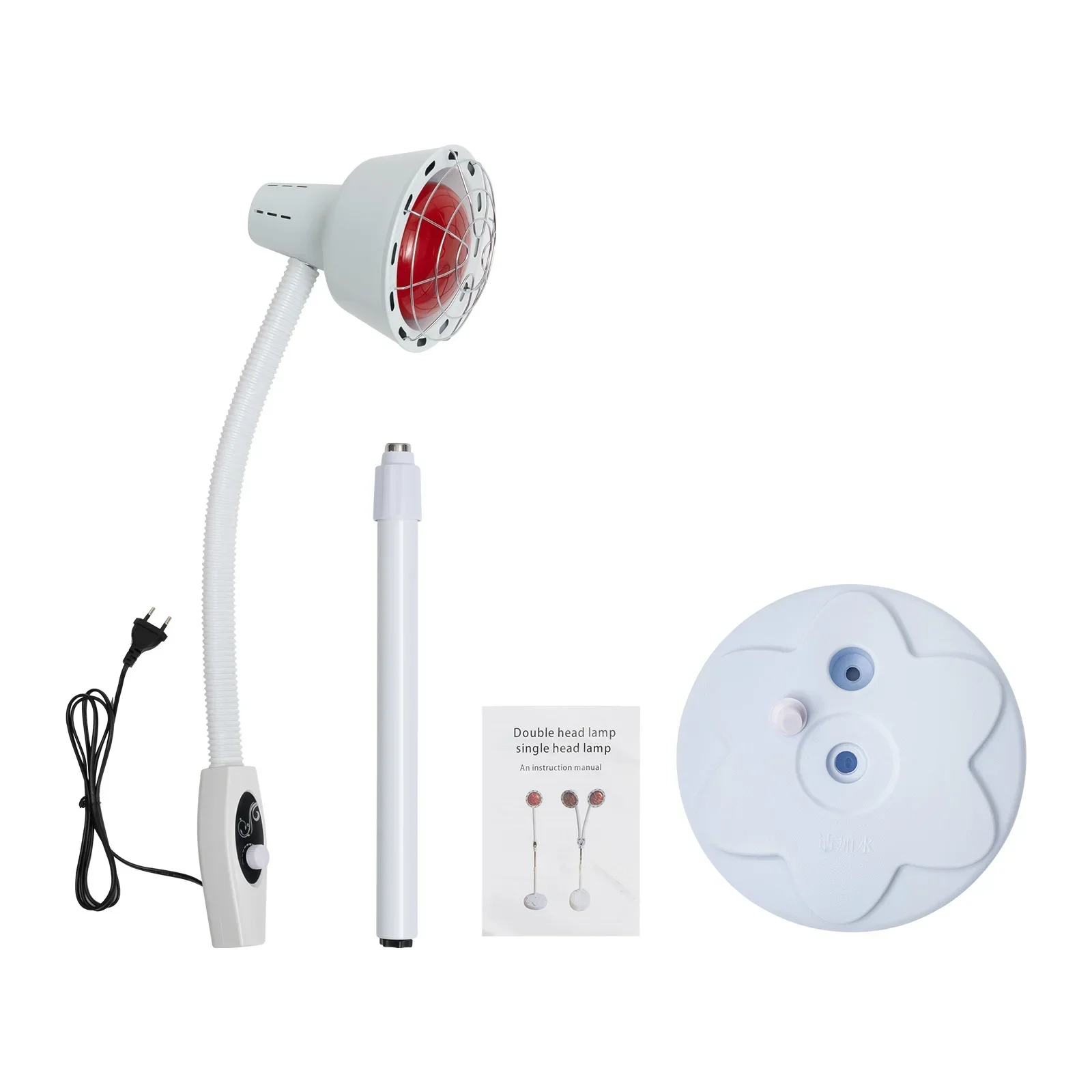 

%a Infrared Heat Lamp Physical Treatment Adjustable Height and 360° Angle Anti-scald Health Care Lamp Pain Relief