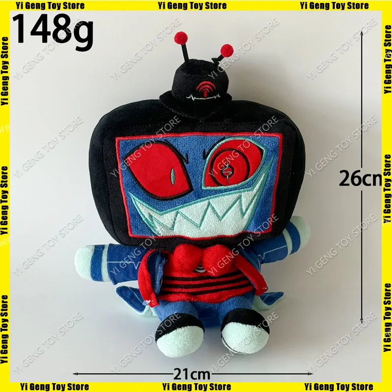 فندق Hazbined 2 من القطيفة اللطيفة مشوا Vox TV لعبة محشوة للغاية الشر بوس البضائع دمية هدية لمحبي المهرج الجحيم نزل