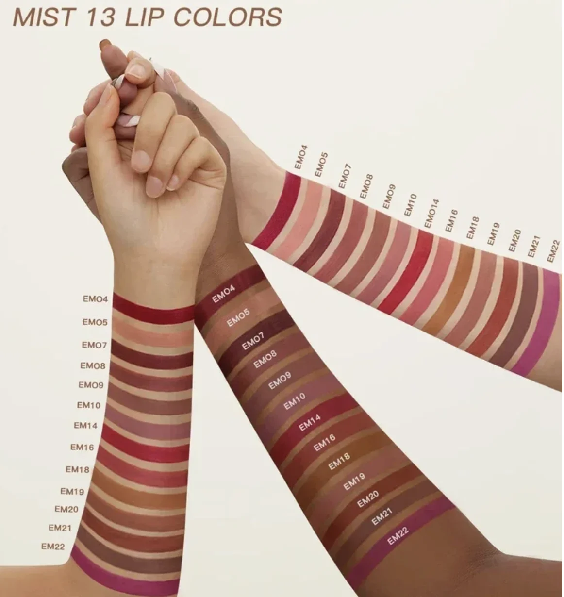 INTOYOU แต่งหน้าโคลน Velvet Stains อเนกประสงค์สําหรับ Lip Cheek Beauty เครื่องสําอางลิปสติกลิปกลอส