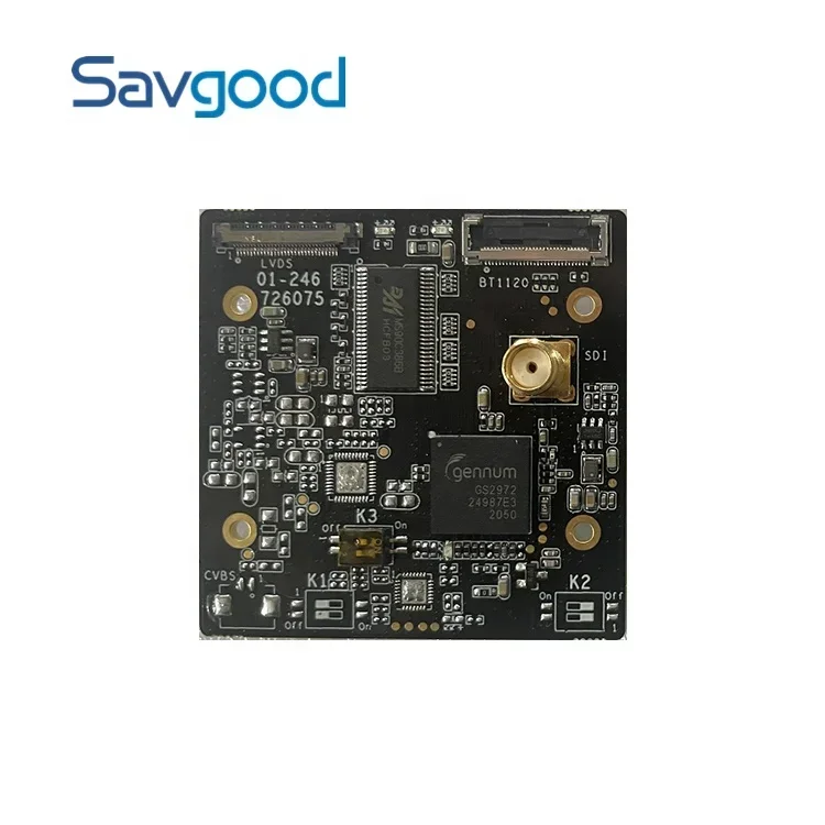 Convert BT1120 LVDS to HD-SDI Video SignalEncoding Tail Board LVDS Control for Savgood Visible Thermal Camera Module SG-TB02-SDI