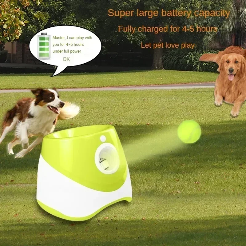 

Pet toy launcher catapult, dog toy, high elasticity, long launch, tennis ball launcher, automatic pet interactive toy