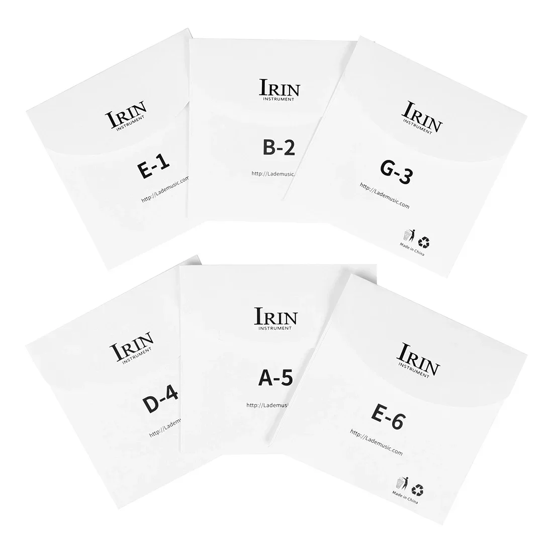 IRIN A332 Corde per chitarra acustica Rivestito in PVD Lega esagonale Nucleo in acciaio ad alto tenore di carbonio Corde per chitarra folk a 6 corde Parti di chitarra