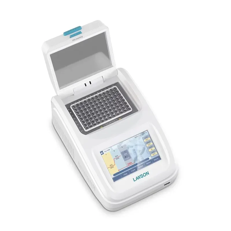 Termociclador de Laboratorio para PCR, Máquina de PCR con Gradiente de Temperatura para Amplificación de ADN, Termociclador GTC-96E