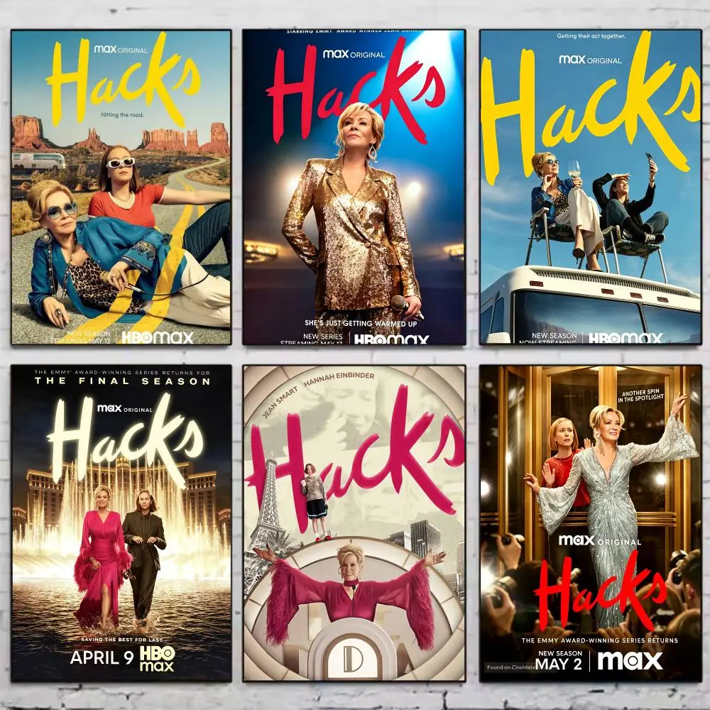 Classic Movie H-Hacks Poster Wall Art Print Poster Waterproof Home Decor for Dorm Room Apartment Office Bedroom Gift