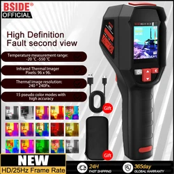 BSIDE NEW Thermal Imager Camera HX1 HX3 Laser Thermographic HD Resolution For Circuit PCB Repair Pipeline Detection Medical