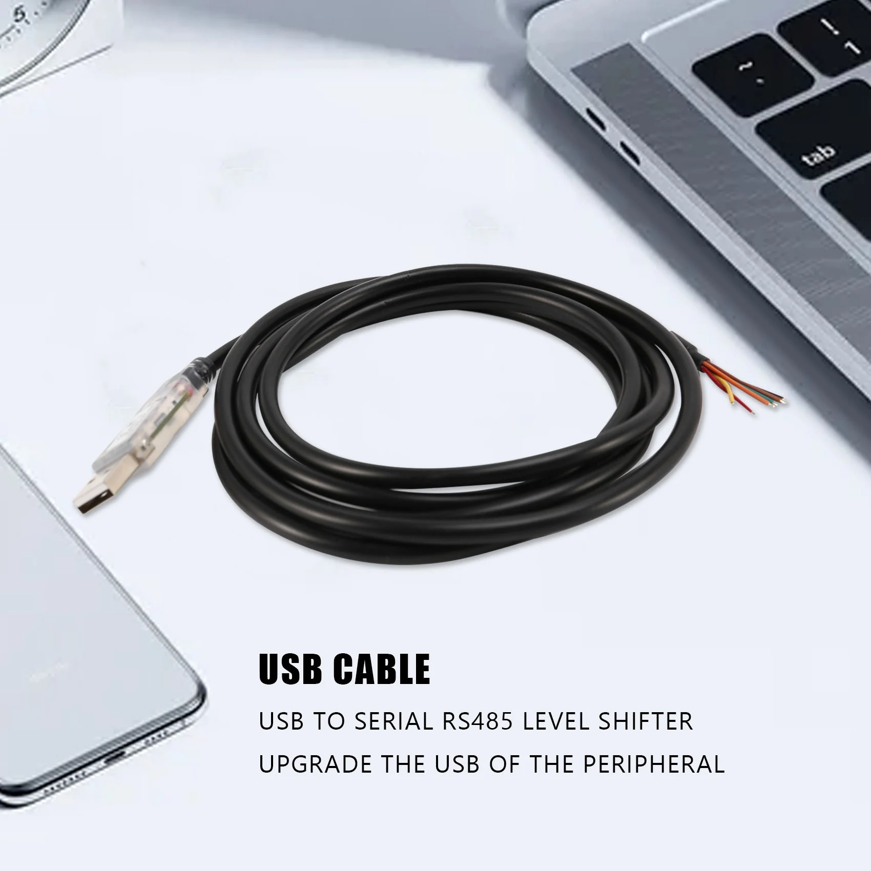 1.8M Long Fil Fin, Câble Usb-Rs485-We-1800-Bt, Usb À RS485 Série Pour Équipement, Contrôle Industriel, Plc-Like Produits