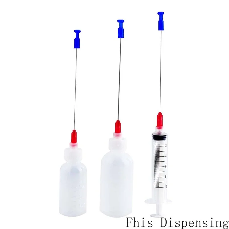 3 عبوات من أدوات تطبيق زيت المسدس بإبرة 25 جرام مع حقنة بلاستيكية 1 أونصة 2 أونصة 10 مل #2