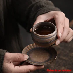 Japanse Stijl Keramische Koffiekop Porseleinen Persoonlijke Aardewerk Theekopjes Drinkwaren Wijn Mok Water Mokken Gift Groothandel