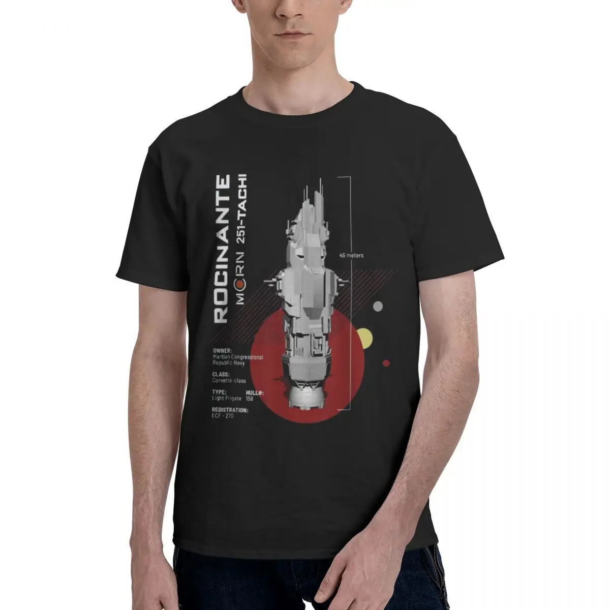 The Expanse MCORN Rocinante Kawaii T Shirts Graphic Y2K Idea Tees T Shirt For Men Women Clothes
