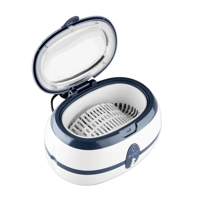 600ML Ultrasonic Cleaning Machine for Household VGT800 Cleaning Glasses, Watches, Jewelry,Automatic Cleaning Machine