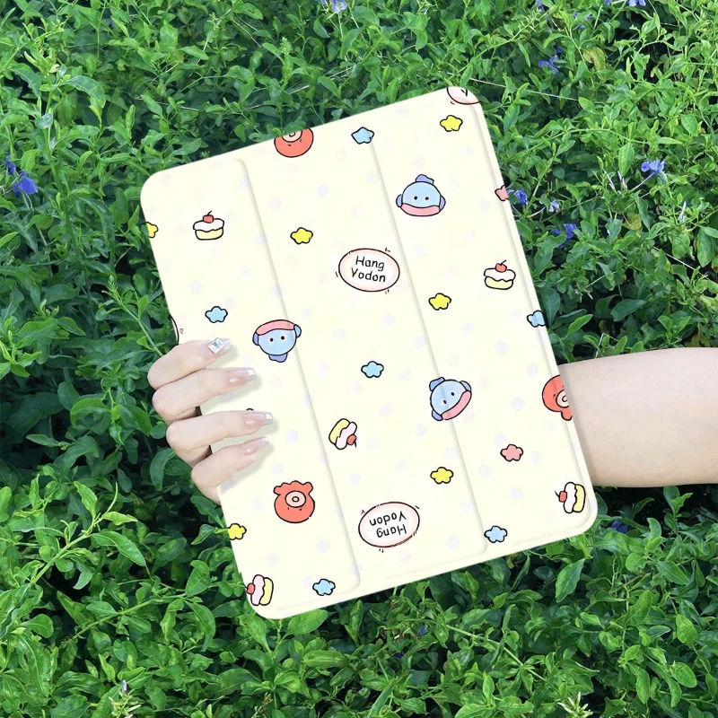 Protective Cover Simple Clownfish Octopus for 10.2 9th 8th 7th Pro 11 2nd 3rd 4th Ipad Mini 6 IPad 6th Generation Case 9.7 Inch