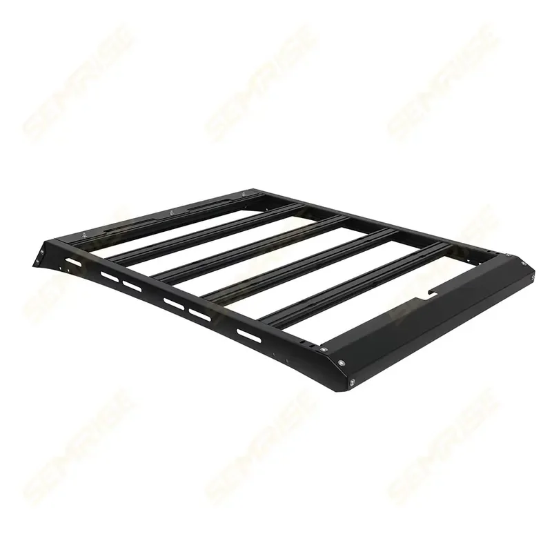 for BYD Shark Iron Roof Rack Hotsale SEMRISE OEM ODM Custom Service Black Electrophoresis Powder Coating 100kg Load Capacity