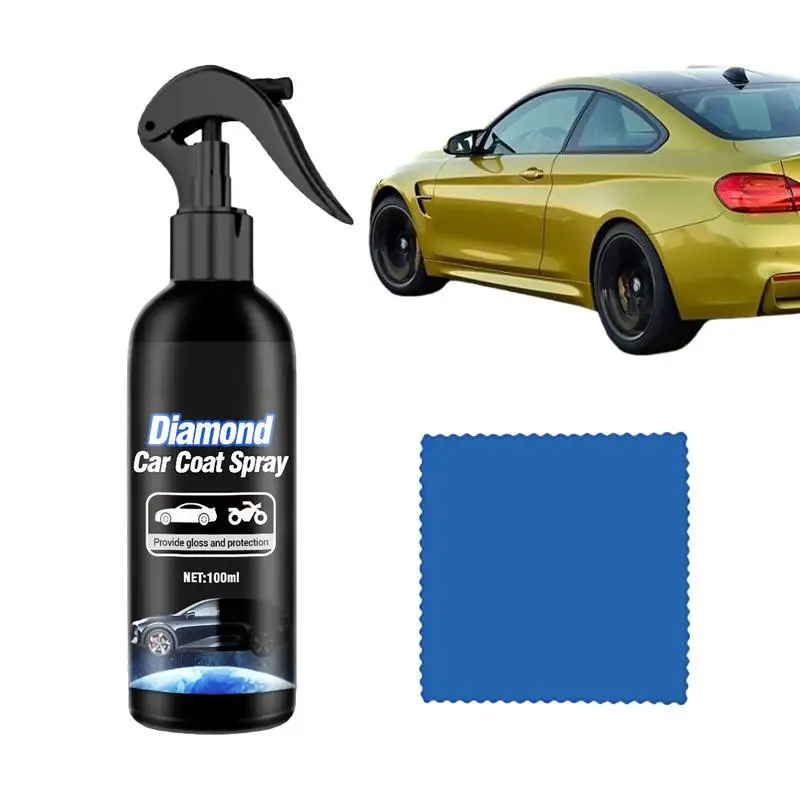 

Car Coating Agent Polishing Agent Repair Car Interior Coating Spray Safe Multifunctional Effective Automobile Cleaner Agent For