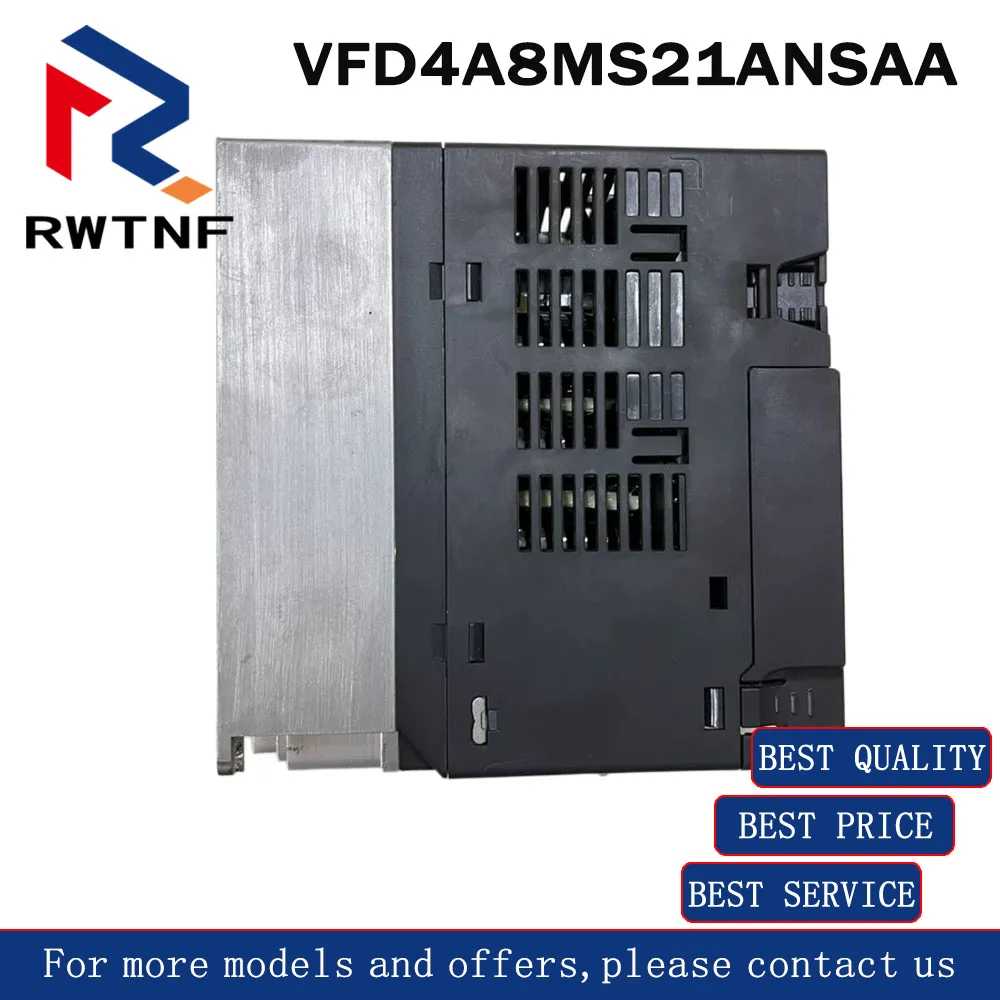 Brand New Genuine VFD4A8MS21ANSAA Delta MS300 inverter,100% original warehouse stock