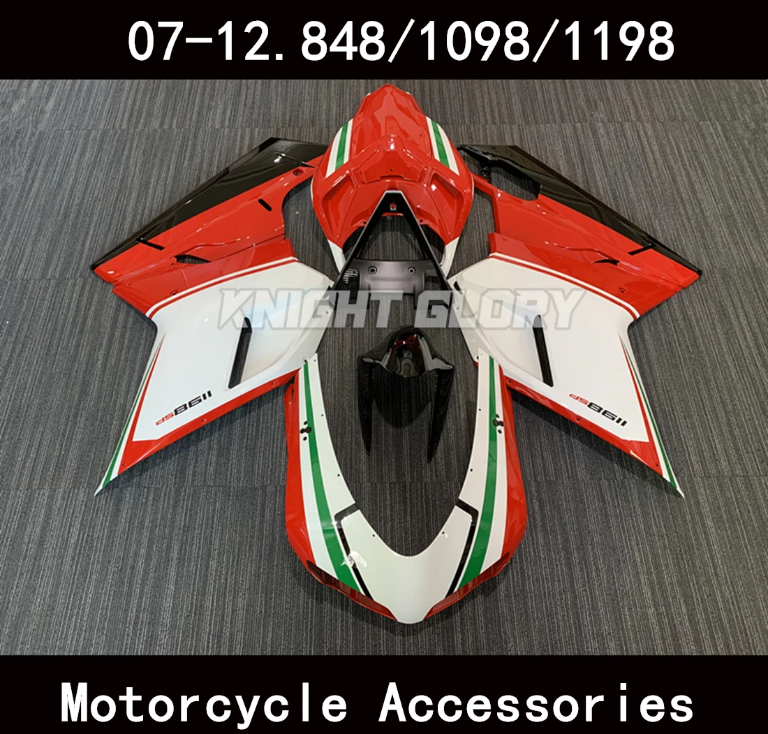 

New ABS Motorcycle Fairing kit Fit For 848 evo 1098 1198 2007 2008 2009 2010 2011 2012