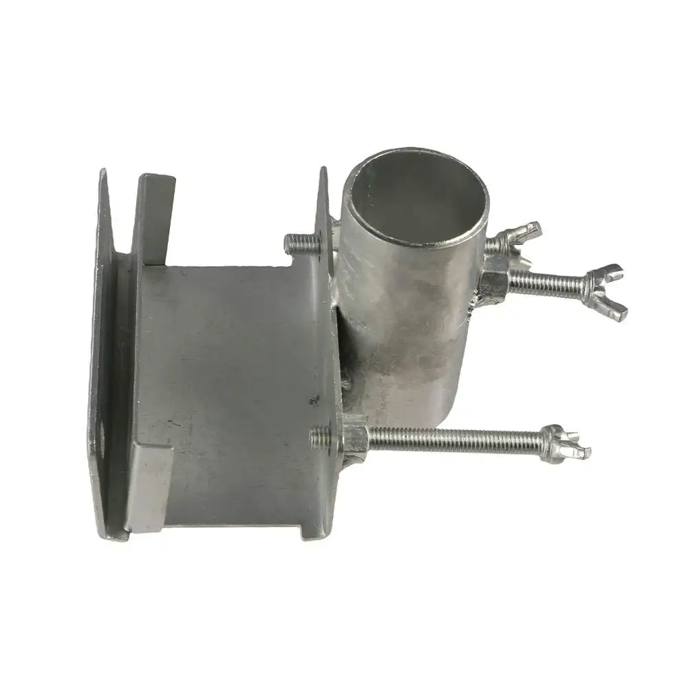 Adjustable Umbrella Clamp Bracket Water-proof Anti-rust Deck Umbrella Mount Easy To Install Heavy Duty Umbrella Stands Outdoor