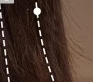 

Head Massage And Gua Sha Tool Brass Long Handled Massage Comb Scalp Head Meridian Comb Thickened Wide Gold Wire Sandalwood Comb