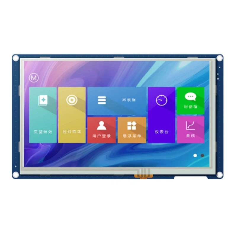 شاشة عرض LCD تعمل باللمس ، TJC8048X270 _ 011 ، سلسلة X2 ، 7 "، منفذ تسلسلي جديد ، فعالة من حيث التكلفة ، 800x480