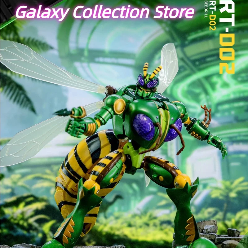 

NEW Transformation Toy ROBOT TOYS RT-D02 RTD02 Wasp Warrior D Series Super Warrior Movable Doll Collection Gift