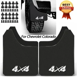 4x4 Carbon Fiber Mud Flaps Mudflap Splash Guard For Chevrolet Colorado LT Z71 ZR2 GMC Canyon Holden LTZ SportsCat Isuzu i-series