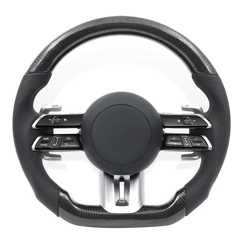 Steering Wheel for Mercedes Benz AMG W117 W166 W177 W197 W204 W205 W212 W213 W222 W253 W257 W463 A/B/C/E/S/G/V Class cls glc gle